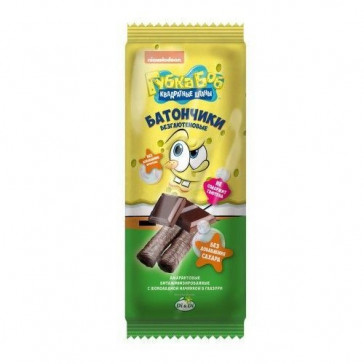 Batoniņi SpongeBob ar šokolādi 20 g