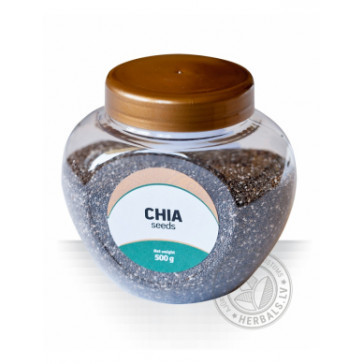 SUPERFOODS Chia sėklos - Chia 500 g - Žolelės