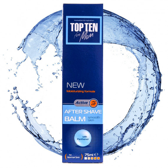 TOP TEN AFTER-SHAVE BALM FOR SENSITIVE EYES 75 ML RUBELLA