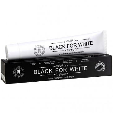 WHITENING BLACK TOOTHPASTE CHARCOAL 75 ml