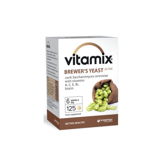 Таблетки пивных дрожжей Vitamix N125 Fortex