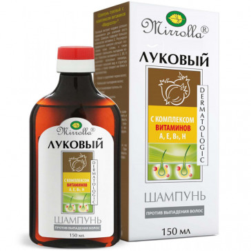 Mirolla svogūnų šampūnas su vitaminais 150 ml