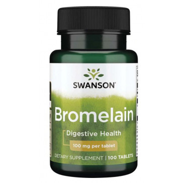 Bromelain TABLETIT N100 100 mg - SWANSON