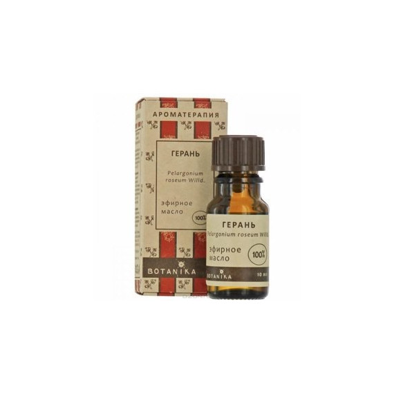 Ģerānijas ēteriskā eļļa 10 ml - Botanika (ģerāniju eļļa) (maslo gerani)