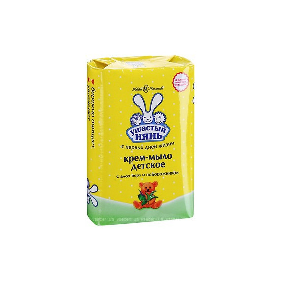 CREAM - SOAP FOR CHILDREN WITH ALOE VERA AND TEA LEAF EXTRACT 90GR