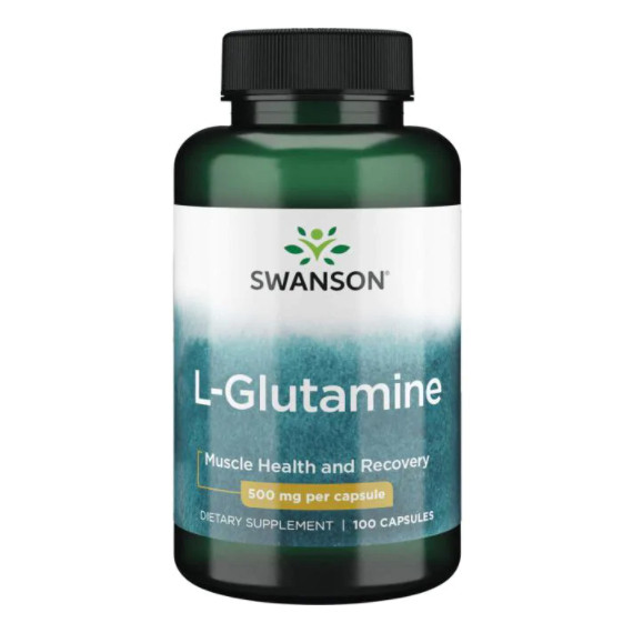 L-GLUTAMINE CAPSULES N100 500MG - SWANSON