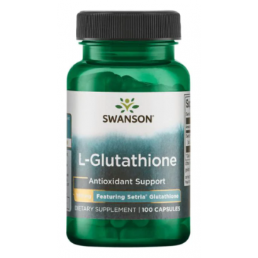 L-glutationo KAPSULE 100 mg N100 - SWANSON (L-glutationas)