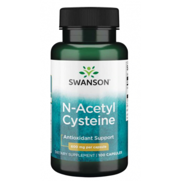 N-ACETYLCYSTEIN CAPSULES 600MG N100 - SWANSON (N-Acetyl Cysteine)