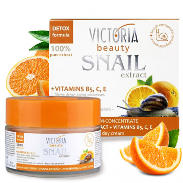 DAILY FACE CREAM WITH VITAMINS B5, C, E + TEO EXTRACT VICTORIA BEAUTY 50ML