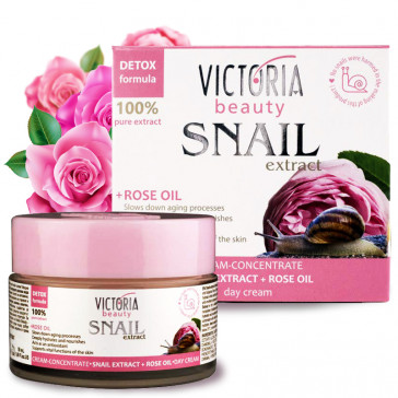 DAY FACE CREAM WITH TEO EXTRACT + ROSE OIL VICTORIA BEAUTY 50 ML
