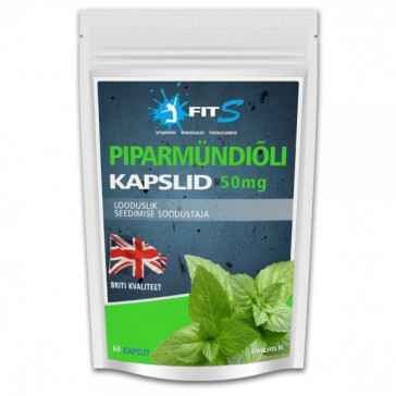 FITS Piparmündiõli kapseli 50mg 30tk