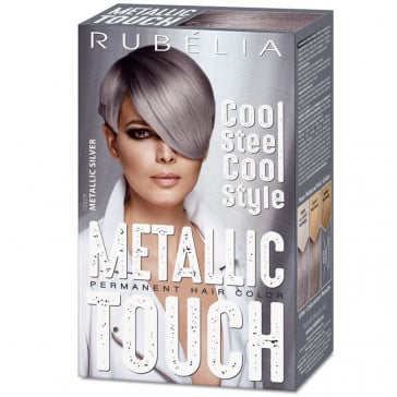 Rubella Краска для волос тон Metallic Silver (Серебро), 100 мл