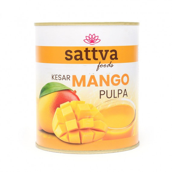 Konservēts mangopüree, Sattva Foods, 850g