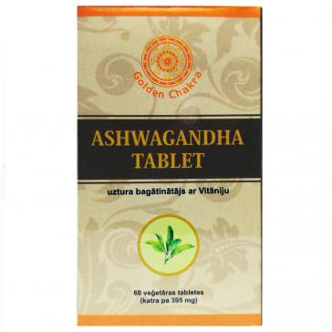 GS Ashwagandha skirtukas. 395 mg N60