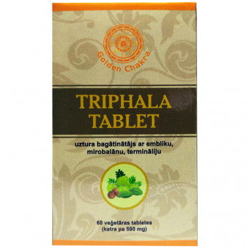 GS Triphala skirtukas. 590 mg N60