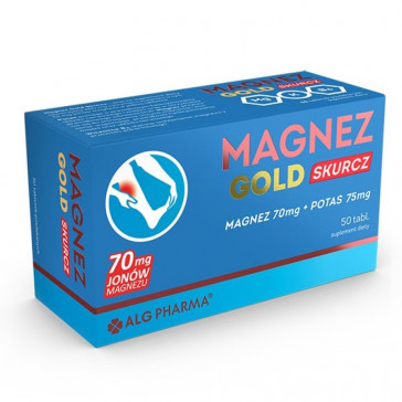 TABLETĖ Magnez Gold Skurcz N50