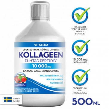 Collagen 10000 mg (bovine) 500ml VITATEKA