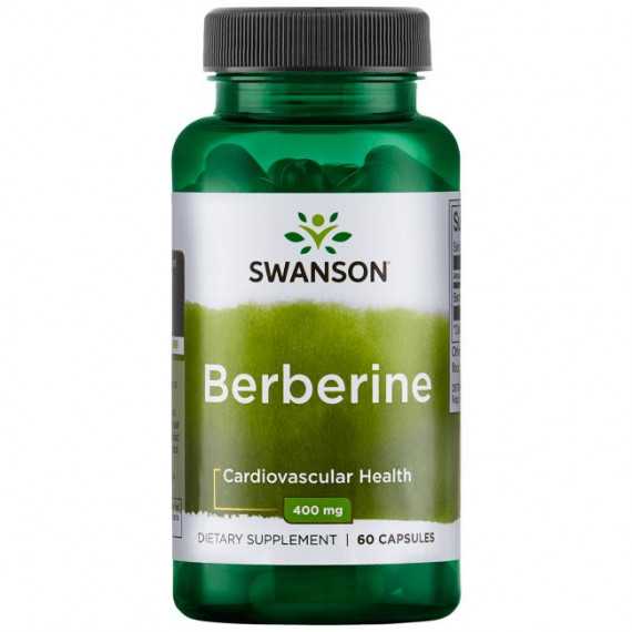 KAPSLID BERBERINE 400MG N60 SWANSON KAPSLID BERBERINE 400MG N60 SWANSON
