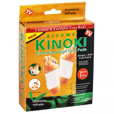 KINOKI DETOX JALAPLAASTRID  GINGER + SALT N10