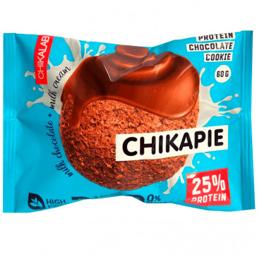 Chikalab Печенье глазированное с начинкой Шоколадное, 60 г