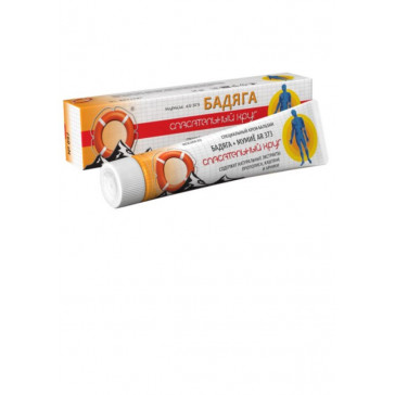 Kehakreem-palsam “Lifebuoy” “Badyaga + mumiyo”, verevalumite ja nikastuste vastu 50 g