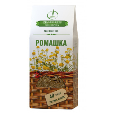 Чай травяной Емельяновская Биофабрика Ромашка, листовой, 100 гр