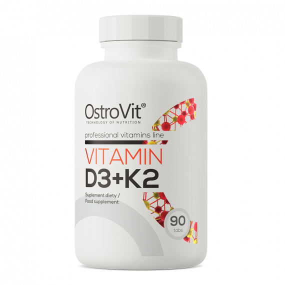 TOIDULISAND VITAMIIN D3 + K2, TABLETID 90 TK. OstroVit