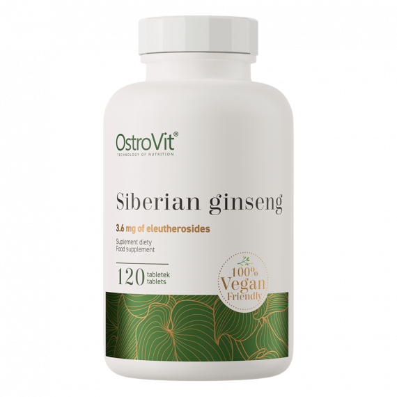 TOIDULISAND SIBERI ŽENŠENN VEGE, TABLETID 120 TK. OstroVit TOIDULISAND SIBERI ŽENŠENN VEGE, TABLETID 120 TK. OstroVit