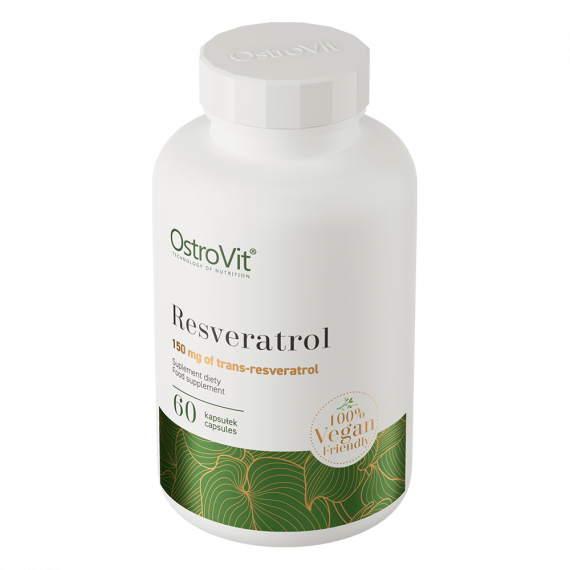 TOIDULISAND RESVERATROOL VEGE, KAPSLID 60 TK. OstroVit TOIDULISAND RESVERATROOL VEGE, KAPSLID 60 TK. OstroVit
