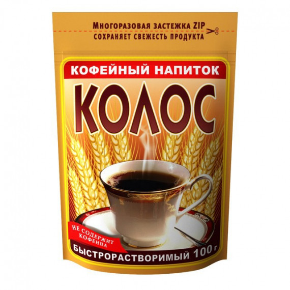 "KOLOS" KOHVIJOOK (PULBRINA), 100 g "KOLOS" KOHVIJOOK (PULBRINA), 100 g
