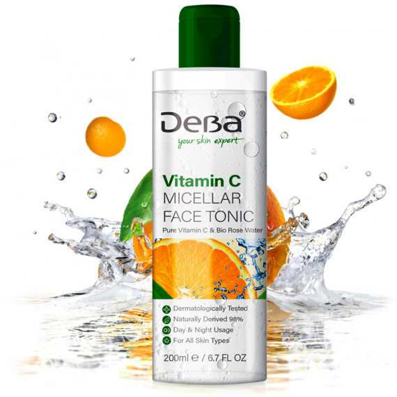 "DeBa" C-VITAMIINI MITSELLAARNE NÄOTOONIK, 200 ml "DeBa" C-VITAMIINI MITSELLAARNE NÄOTOONIK, 200 ml