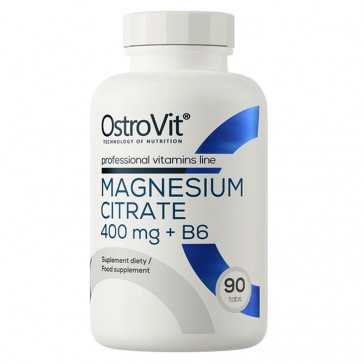 "OstroVit" TOIDULISAND MAGNEESIUMTSITRAAT 400 mg + B6, TABLETID 90 TK. 
