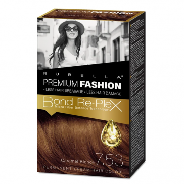 "PREMIUM FASHION COLOR" JUUKSEVÄRV "CARAMEL BLONDE" 7.53, 130 ml