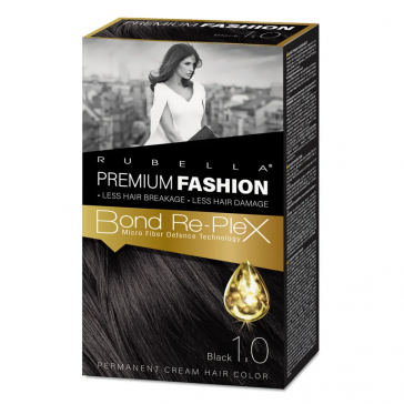 "PREMIUM FASHION COLOR" JUUKSEVÄRV "MUST/BLACK" 1.0, 130 ml