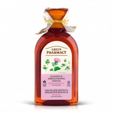 Burdock Hair Wash Oil, 250 ml – Green Pharmacy - Hair oils and serums by Green Pharmacy | Buy on Vitateka.ee