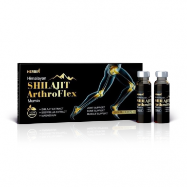 HERBIN food supplement MUMIO (Shilajit) ArthroFLEX, 10 x10 ml