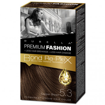 "PREMIUM FASHION COLOR" JUUKSEVÄRV "COPPER BROWN" 5.3, 130 ml