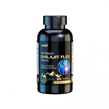 HERBIN HIMALAYAN SHILAJIT (мумие) FLEX добавка для суставов, 60 капсул