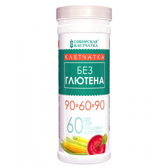 Пищевая добавка Сибирская Клетчатка "Безглютеновая", 90*60*90, 200 гр. Пищевая добавка Сибирская Клетчатка "Безглютеновая", 90*60*90, 200 гр.