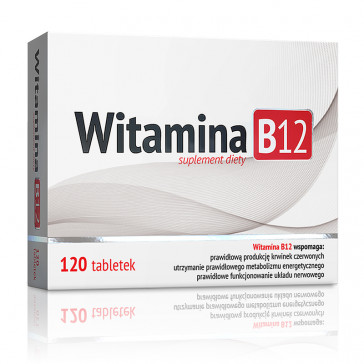 "ALG PHARMA" B12-VITAMIIN, TOIDULISAND, 120 TABLETTI 