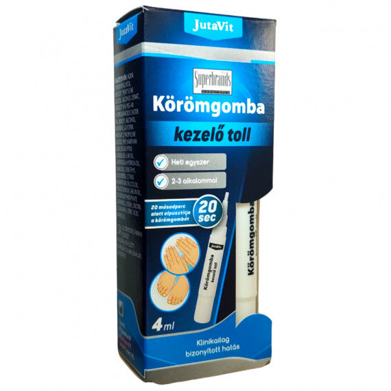 "JUTAVIT" KÖRÖMGOMBA KEZELŐ TOLL 4ML "JUTAVIT" KÖRÖMGOMBA KEZELŐ TOLL 4ML