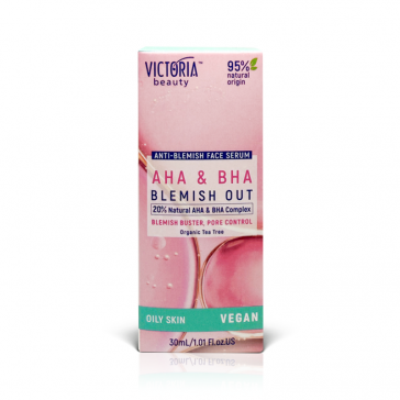 "VICTORIA BEAUTY" NÄOSEERUM AHA & BHA-HAPETEGA, 30 ml 