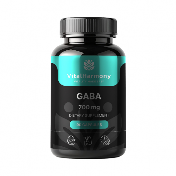 VitalHarmony GABA 700 mg 90 caps VitalHarmony GABA 700 mg 90 caps