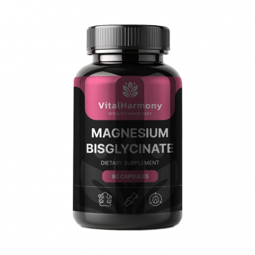 VitalHarmony MAGNESIUM BISGLYCINATE 90 Capsules