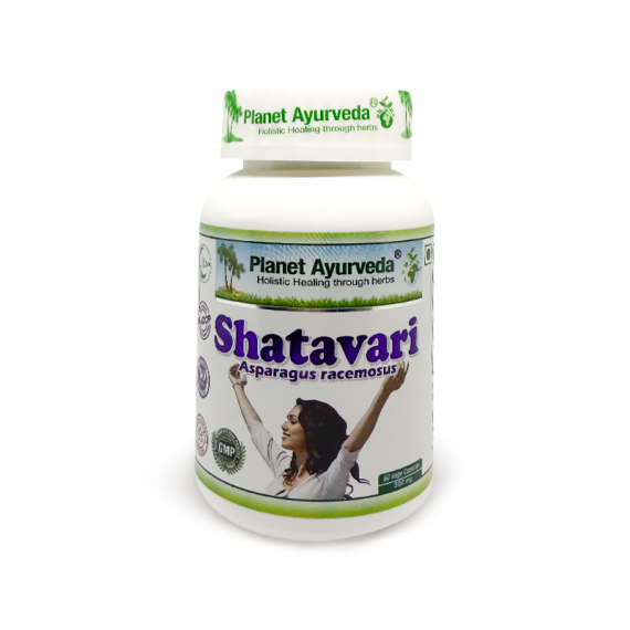 "PLANET AYURVEDA" Shatavari N60 "PLANET AYURVEDA" Shatavari N60