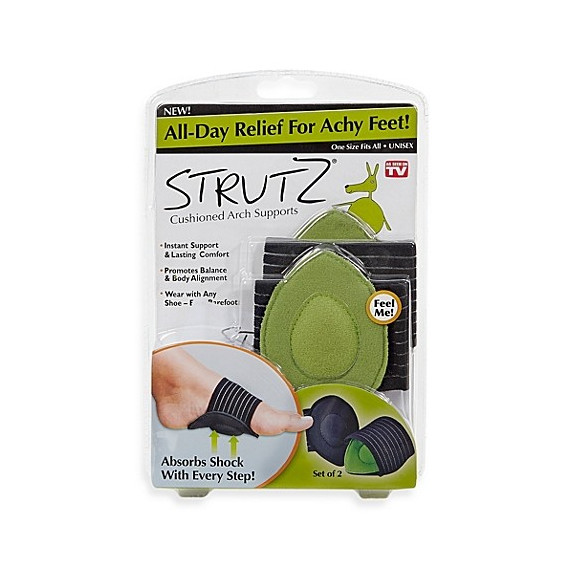 "Strutz" Lumpy foot repair fasteners