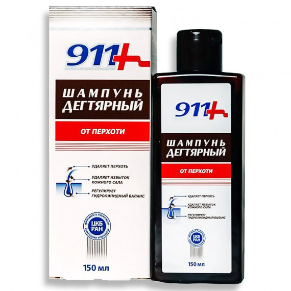 911 TAR ANTI-DANDRUFF SHAMPOO 150ML
