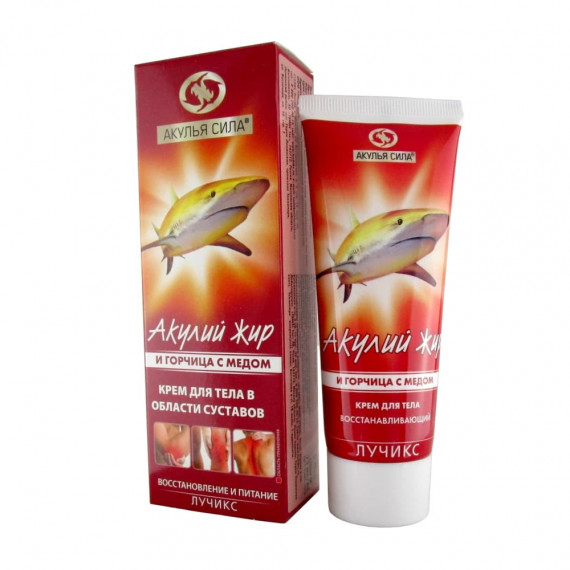 AKULJA SILA HAIR OIL WITH MUSTARD AND HONEY RESTORATIVE AND NOURISHING BODY CREAM FOR JOINTS 75ML - LUCHIKS