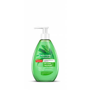 Aloe gel for washing with antiseptic effect 165 ml