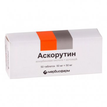 Ascorutin tab №50 (in a box)